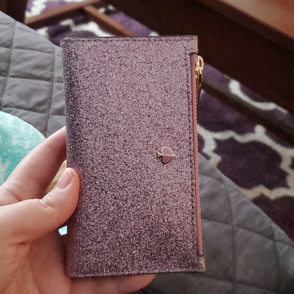 Kate Spade Glitter Bifold